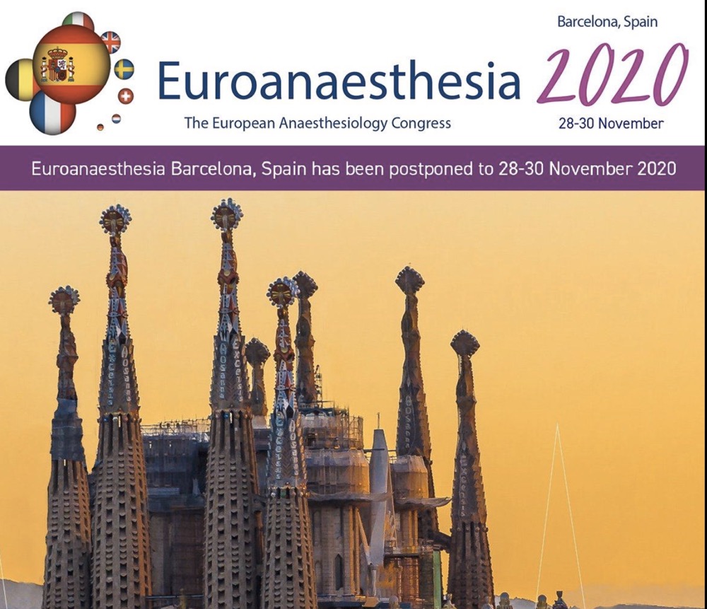 2020年欧洲麻醉学大会 （ESA）